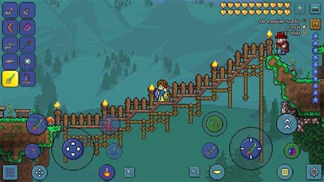 The player normally stands and walks on platforms as if they were ordinary blocks, and they can move down through a platform by pressing the Down key while standing on one. . How to make rope in terraria